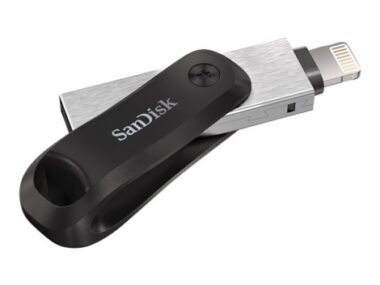Memoria Lightning / USB 3.0 128GB Sandisk Ixpand GO Silver / Black