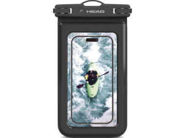 Funda flotante impermeable HEAD, bolsa estanca flotante IPX8, móvil hasta 6.8’’, universal, negro