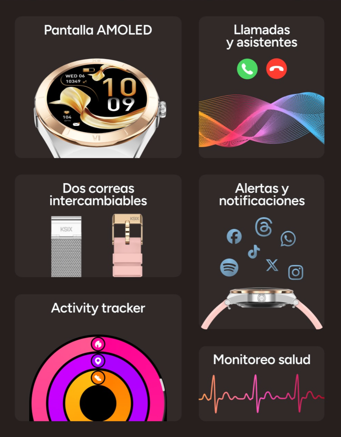 Smartwatch KSIX Lya - Imagen 4